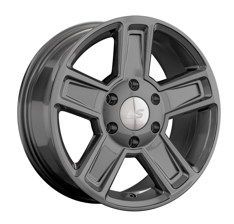 LS 1296 8x17/6x139.7 D100.1 ET38 Насыщенный тёмно-серый