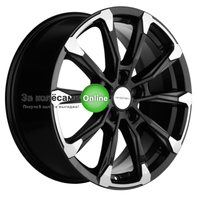 Khomen Wheels KHW1808 (Geely Atlas/Atlas Pro/Lifan Myway) 7,5x18/5x114,3 ET45 D60,1 Black-FP