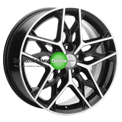 Khomen Wheels KHW1709 (Kia K5) 7x17/5x114,3 ET48 D67,1 Black-FP