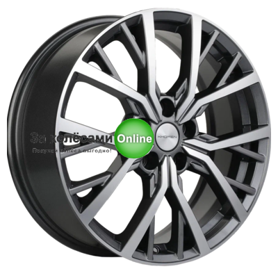 Khomen Wheels KHW1806 (Dargo/Jolion) 7x18/5x114,3 ET37 D66,5 Gray-FP