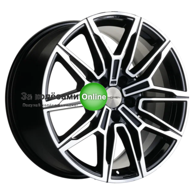 Khomen Wheels KHW1904 (Karoq/Octavia) 8,5x19/5x112 ET40 D57,1 Black-FP
