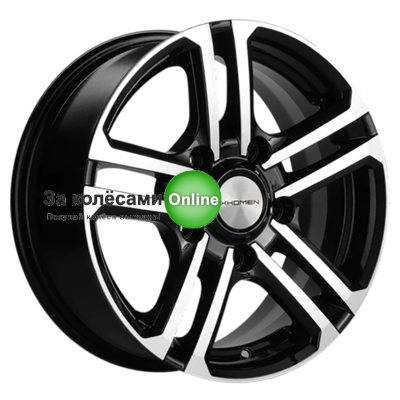 Khomen Wheels KHW1602 (Niva 4x4 Bronto) 6,5x16/5x139,7 ET35 D98,5 Black-FP