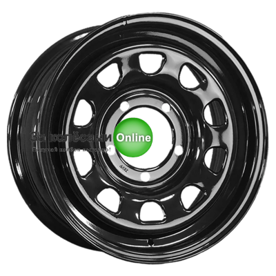ZEPP 4x4 ВАЗ Нива Х Semicircle 7x15/5x139,7 ET25 D98,5 Черный (LTM) (с увелич.полкой)