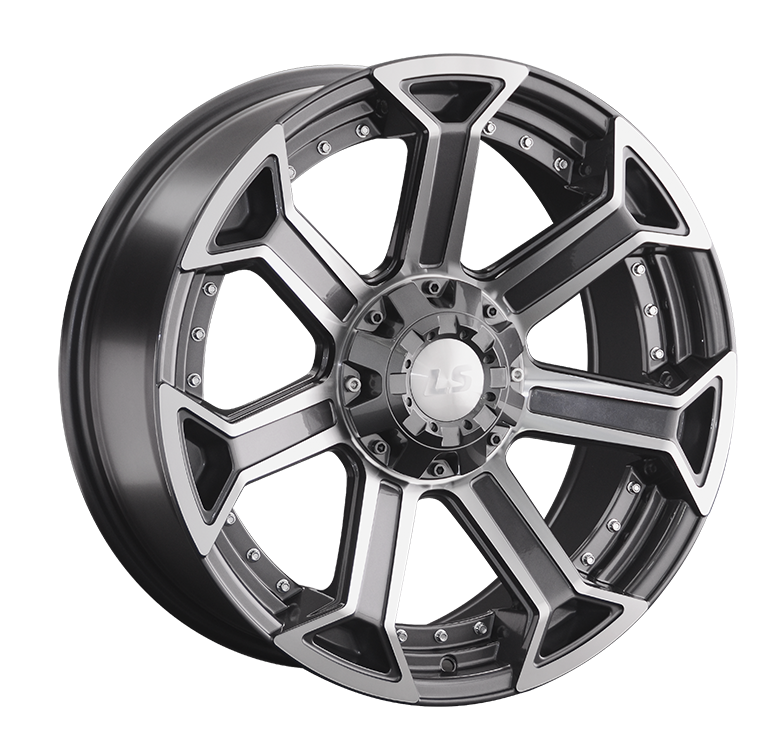 LS 1293 9x20/6x139.7 D100.1 ET25 Насыщенный темно-серый полностью полированный