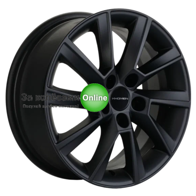 Khomen Wheels KHW1507 (Polo) 6x15/5x100 ET40 D57,1 Black matt