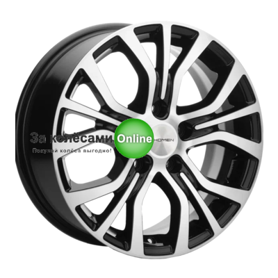 Khomen Wheels KHW1608 (Multivan) 6,5x16/5x120 ET38 D65,1 Black-FP