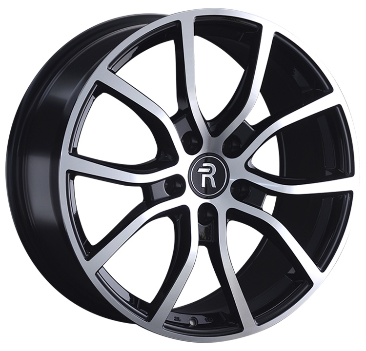 Replay PR27 9x20/5x130 D71.6 ET50 Чёрный полностью полированный