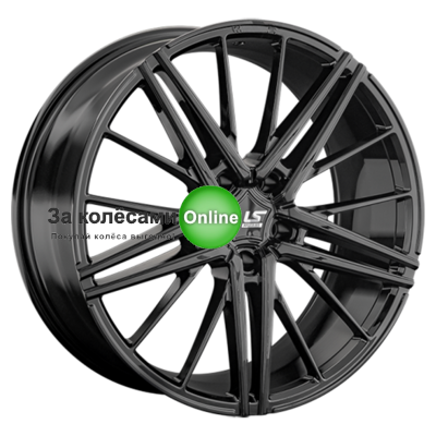 LS RC76 8,5x19/5x108 ET40 D63,4 BK (конус, Колпак+лого)
