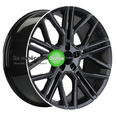 Khomen Wheels KHW2101 (E-tron) 9,5x21/5x112 ET36 D66,6 Black matt MR