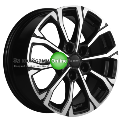 Khomen Wheels KHW1605 (Fluence/Juke) 6,5x16/5x114,3 ET47 D66,1 Black-FP
