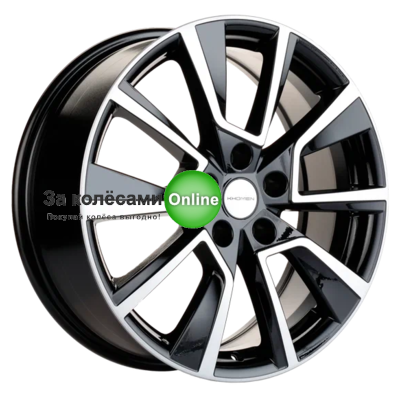 Khomen Wheels KHW1802 (Forester) 7x18/5x114,3 ET48 D56,1 Black-FP