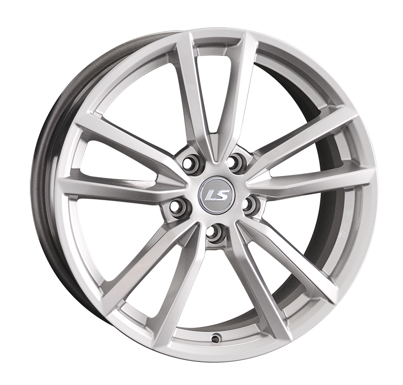 LS 1309 8x18/5x114.3 D67.1 ET45 Silver