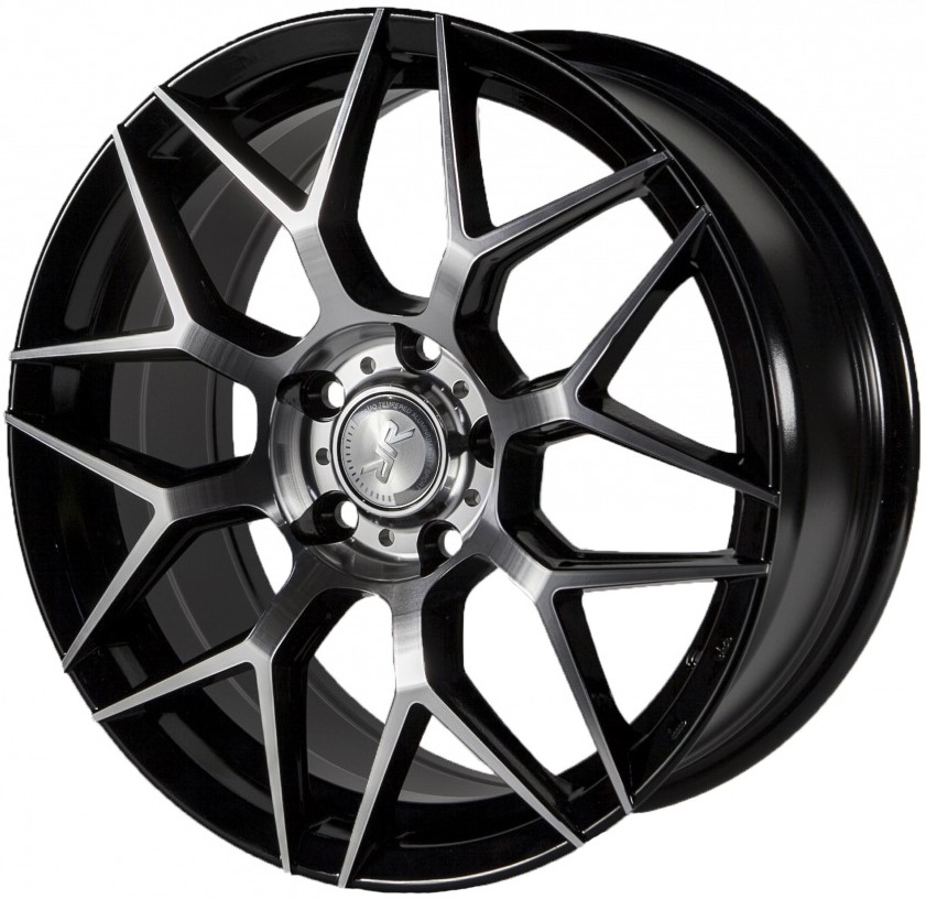 Race Ready CSS3940 8x18/5x108 D60.1 ET45 Черный глянец с проточкой. затемненный лак