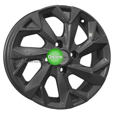 Khomen Wheels KHW1402 (Honda Civic) 5,5x14/4x100 ET45 D56,1 Gray