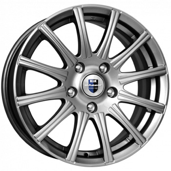 K&K Сиеста 5x13/3x98 D60.2 ET35 Дарк Плати