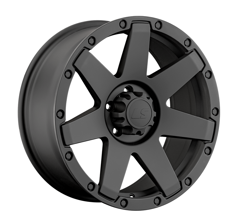 LS881 8.5x18/5x114.3 D66.6 ET30 Черный матовый