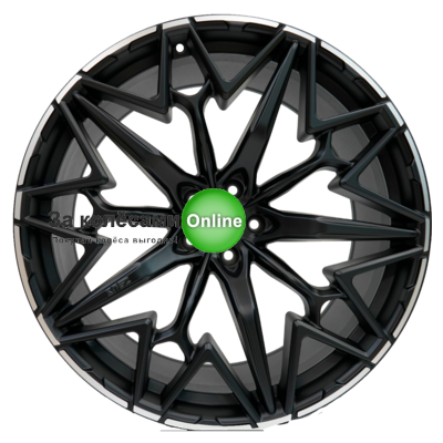 Khomen Wheels ZEUS 2202 (X5/X6/X7/Cullinan) 10x22/5x112 ET30 D66,6 Black matt MR