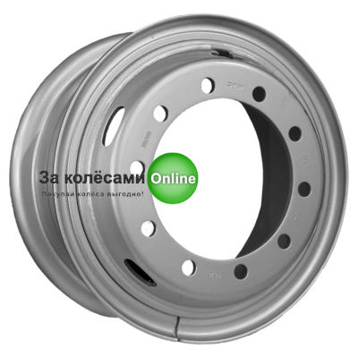 SRW 10/335/281/181 8,5x20/10x335 ET181 D281 Silver (6852000) (14 мм) (б/к) 4 500 кг (кольцо)