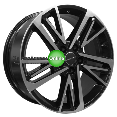 Khomen Wheels KHW1815 (Haval F7/F7x) 8x18/5x114,3 ET40 D64,1 Black-FP