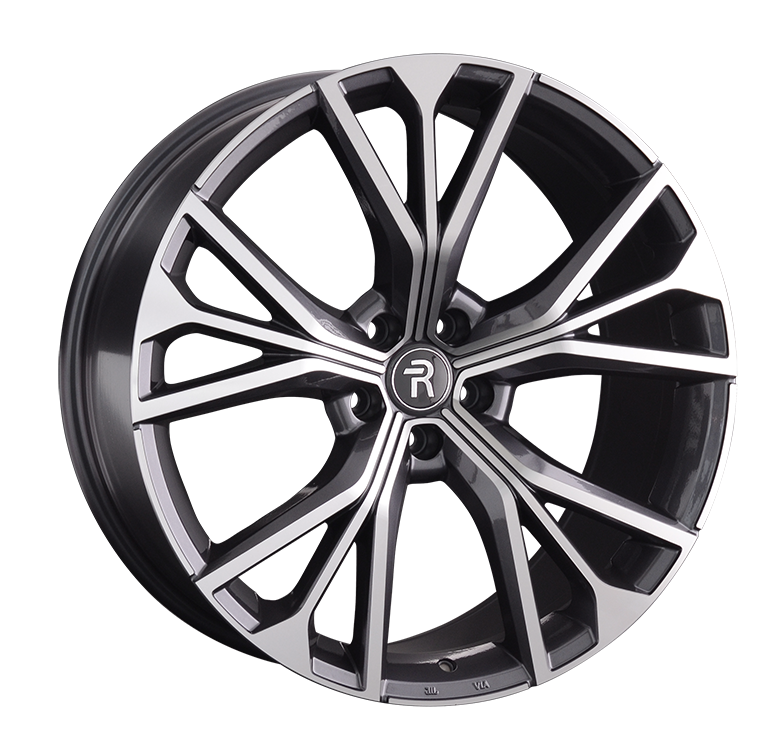 Replay A117 10x21/5x112 D66.6 ET20 Насыщенный темно-серый полностью полированный