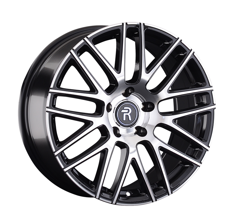 Replay B208 8x18/5x112 D66.6 ET30 Чёрный полностью полированный