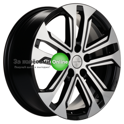 Khomen Wheels KHW1803 (Tugella) 7x18/5x108 ET46 D63,4 Black-FP