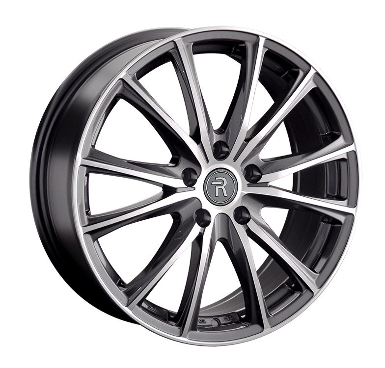Replay H140 7x18/5x114.3 D64.1 ET50 Насыщенный темно-серый полностью полированный