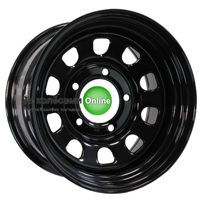 ZEPP 4x4 Dodge Ram 2500/3500, Hummer H1/H2 Semicircle 9x17/5x165,1 ET0 D121 Gloss Black (LTM)