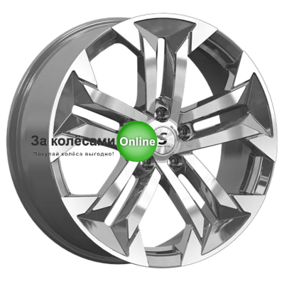 Premium Series КР015 (CX-5) 7,5x19/5x114,3 ET45 D67,1 Diamond Gloss Graphite