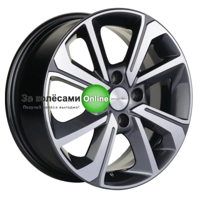 Khomen Wheels KHW1501 (Lada Granta) 6x15/4x98 ET36 D58,6 Gray-FP