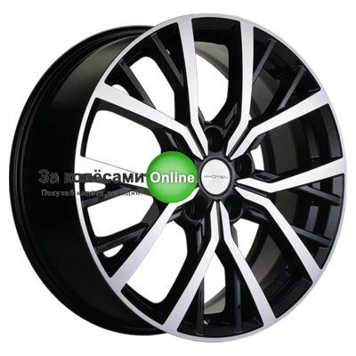 Khomen Wheels KHW1806 (Chery Tiggo 4/Tiggo 7 Pro) 7x18/5x108 ET35 D60,1 Black-FP