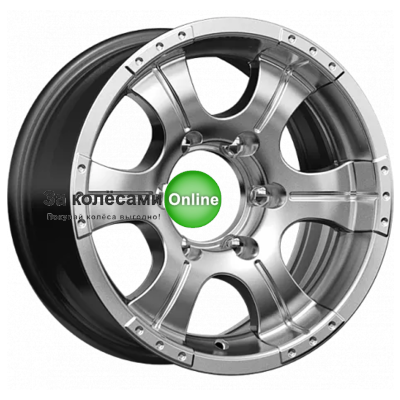 K&K Байконур (КС473) 7x15/6x139,7 ET-5 D108,5 Дарк платинум