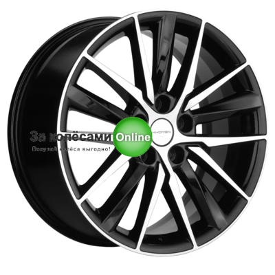 Khomen Wheels KHW1807 (Passat) 8x18/5x112 ET48 D57,1 Black-FP