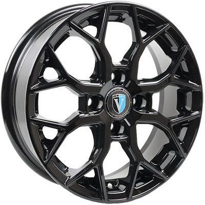 Venti 1519 6x15/4x100 D60.1 ET40 Черный глянцевый