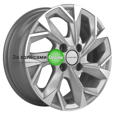 Khomen Wheels KHW1402 (Toyota Corolla) 5,5x14/4x100 ET43 D60,1 F-Silver-FP