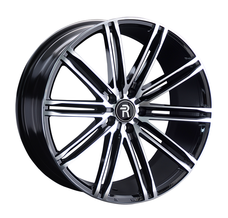 Replay A137 9x20/5x112 D66.6 ET20 Чёрный полностью полированный