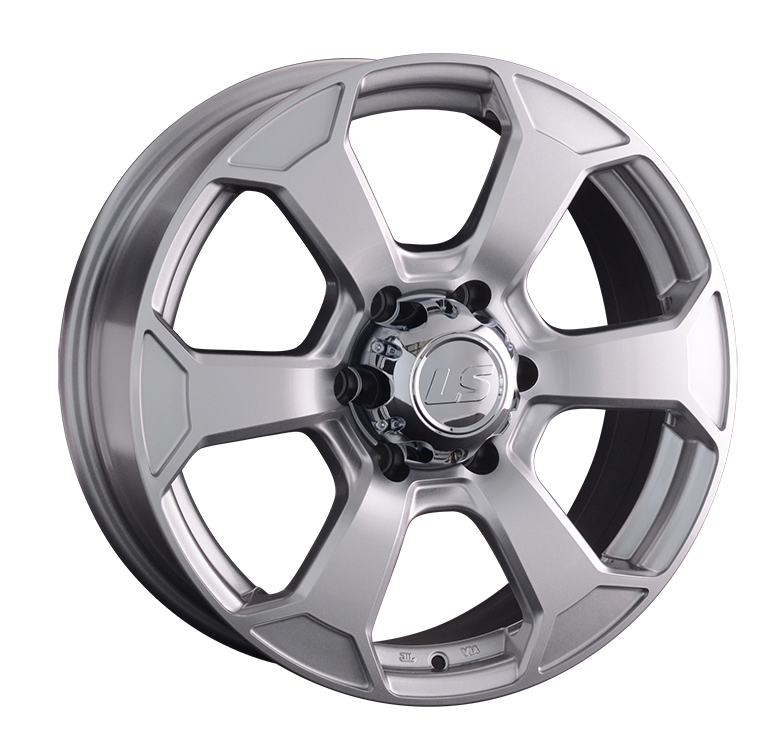 LS187 7.5x18/6x139.7 D100.1 ET36 Серебристый