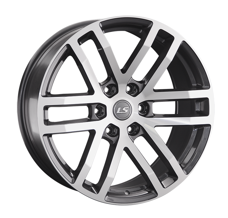 LS 1279 9x18/6x139.7 D67.1 ET25 Насыщенный темно-серый полностью полированный