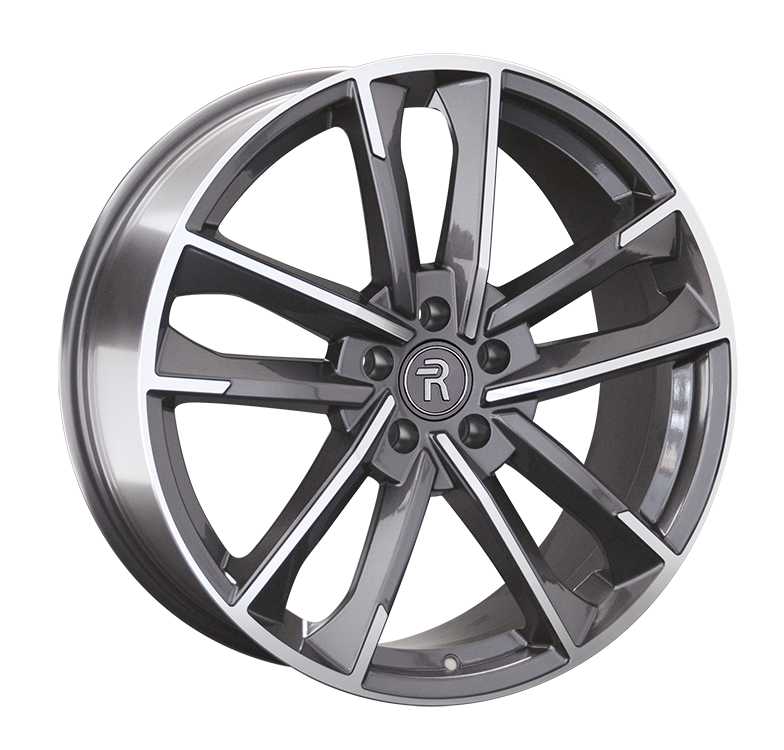 Replay A227 9x20/5x112 D66.6 ET33 Насыщенный темно-серый полностью полированный