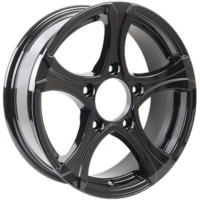 Venti 1610 6.5x16/5x139.7 D98 ET40 Черный глянцевый