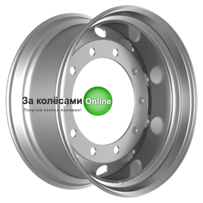 Jantsa 10/335/281/0 14x22,5/10x335 ET0 D281 M22 RAL9006 (JNTS) 6 100 кг при 40 км/ч
