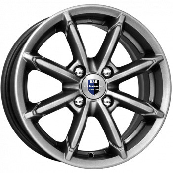 K&K Sportline 6x14/4x100 D67.1 ET40 Темно-серебристый