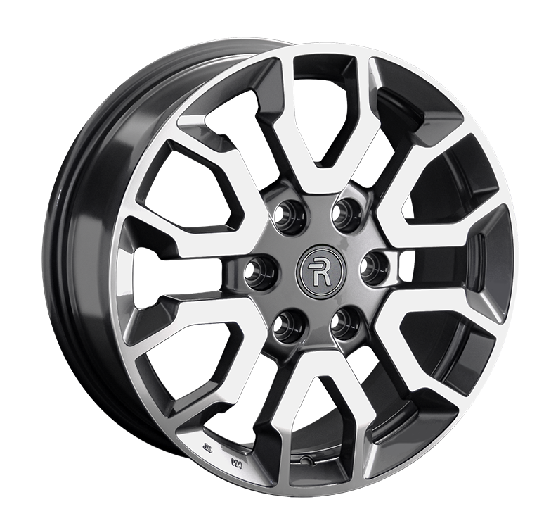 Replay TY379 7.5x18/6x139.7 D95.1 ET60 Насыщенный темно-серый полностью полированный