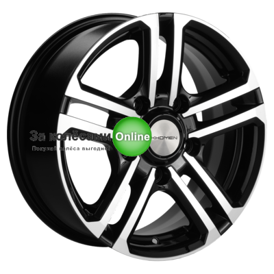 Khomen Wheels KHW1602 (Niva 4x4) 6,5x16/5x139,7 ET40 D98,5 Black-FP