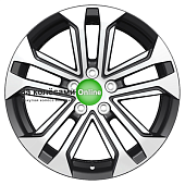 Khomen Wheels KHW1803 (Teana/X-trail/Juke) 7x18/5x114,3 ET45 D66,1 Black-FP