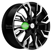 Khomen Wheels KHW1809 (Qashqai) 7x18/5x114,3 ET40 D66,1 Black-FP