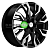 Khomen Wheels KHW1809 (Outlander) 7x18/5x114,3 ET38 D67,1 Black-FP
