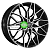 Khomen Wheels KHW1813 (Dongfeng AX7) 7x18/5x108 ET43 D65,1 Black-FP
