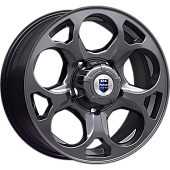 K&K Линкс 7x16/5x139.7 D108.5 ET35 Антрацит М