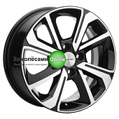 Khomen Wheels KHW1501 (Logan/Sandero/Xray) 6x15/4x100 ET40 D60,1 Black-FP